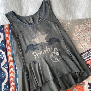 Free people graphic tank!